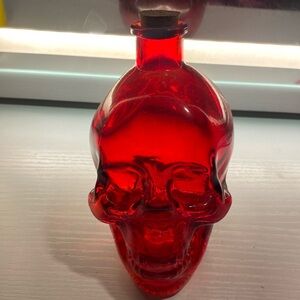 Red skull cork top